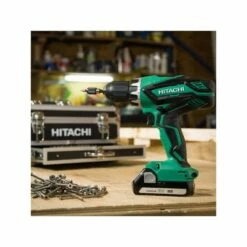 HIKOKI Perceuse Visseuse Percu 18V 2,5Ah + 100 Accessoires - KC18DJLFZ -Bosch Soldes Magasin hikoki perceuse visseuse 18v 25ah 100 accessoires kc18djlfz 4