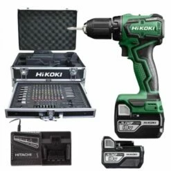 HIKOKI Perceuse Visseuse 18V 5.0 Ah + 100 Acc. - DS18DDWPZ100