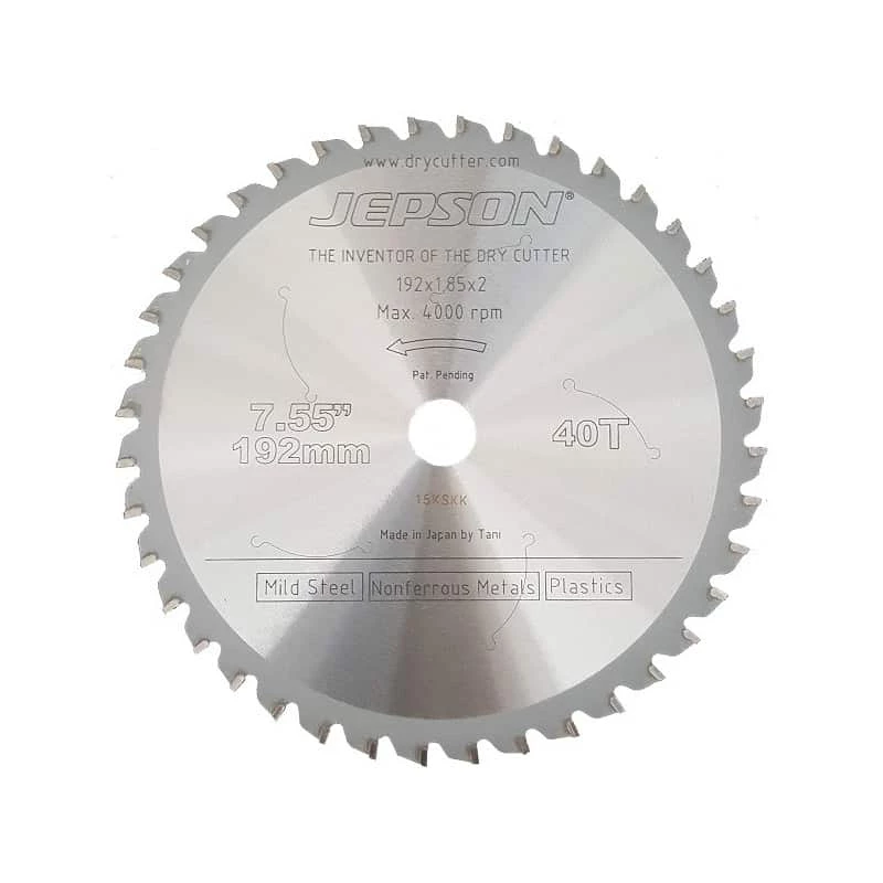JEPSON Lame De Scie Carbure Ø192mm - Acier - 719240 1 JEPSON Lame De Scie Carbure Ø192mm - Acier - 719240