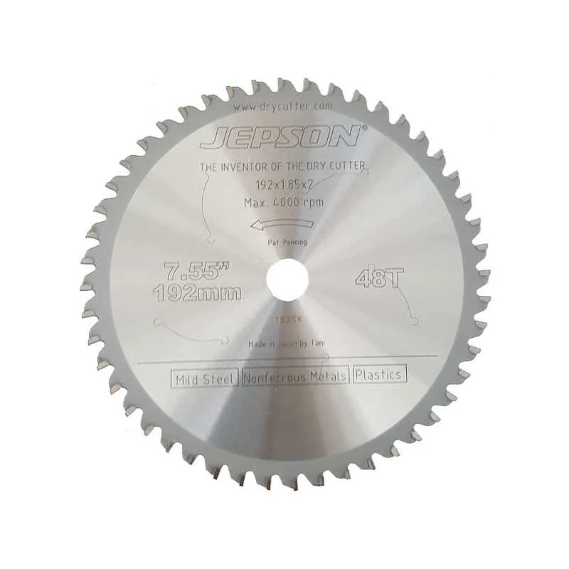 JEPSON Lame De Scie Carbure Ø192mm - Acier Mince - 719248 1 JEPSON Lame De Scie Carbure Ø192mm - Acier Mince - 719248