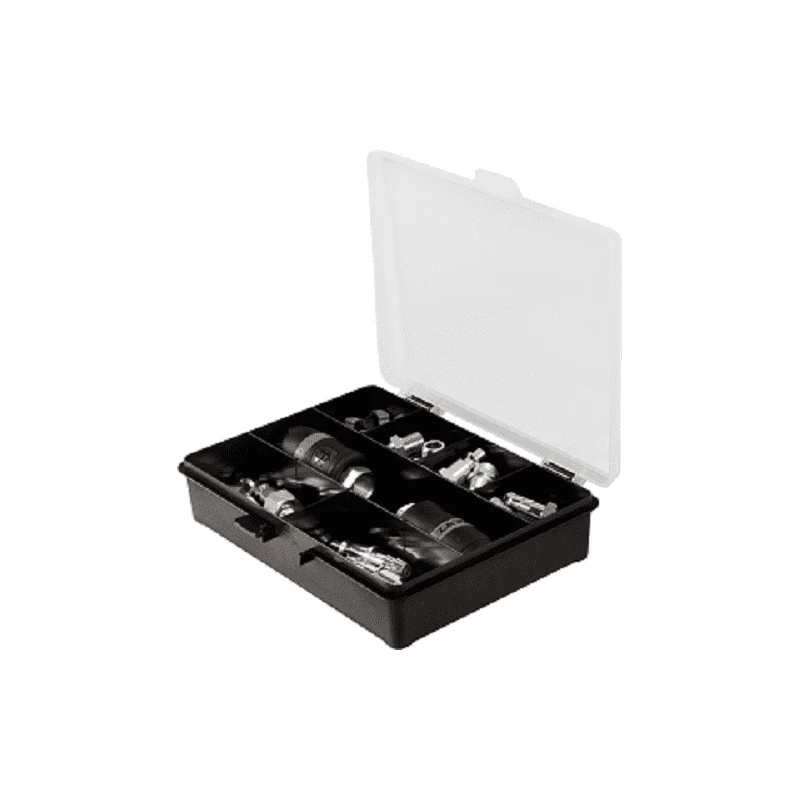 LACME Coffet Embouts + Coupleurs Sécurité Série 500 Ø5,5mm 30 Pièces 1 LACME Coffet Embouts + Coupleurs Sécurité Série 500 Ø5,5mm 30 Pièces