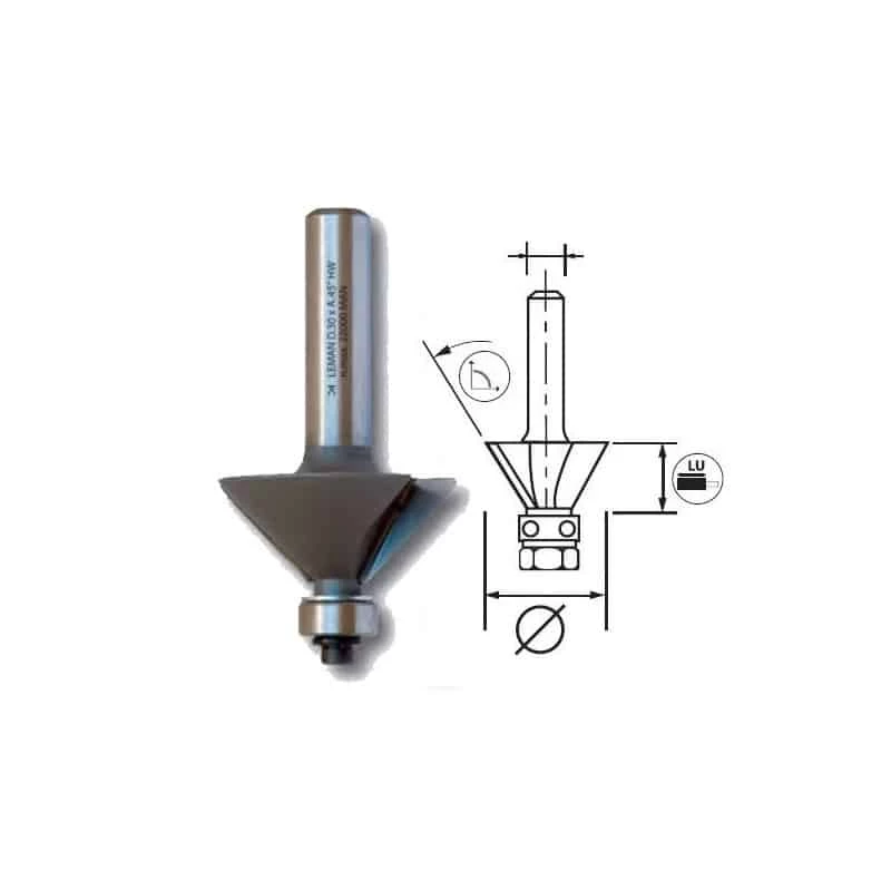 LEMAN Mèche à Chanfreiner + Guide -5686/5688 1 LEMAN Mèche à Chanfreiner + Guide -5686/5688