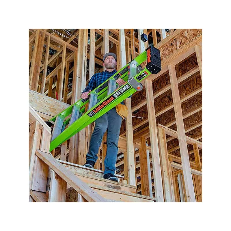 LITTLE GIANT Escabeau En Fibre De Verre 5 Marches KING KOMBO - 13610 2 LITTLE GIANT Escabeau En Fibre De Verre 5 Marches KING KOMBO - 13610 – Image 2