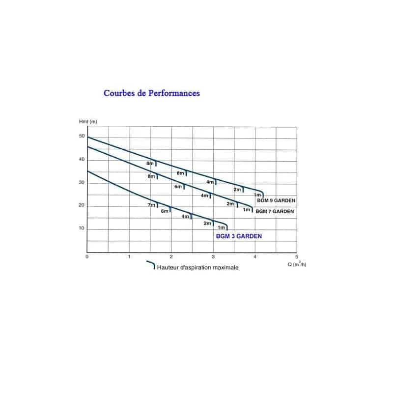 LOWARA Pompe Autoamorçante Pour Eau Claire - 0,75 KW - BGM 7 Garden 2 LOWARA Pompe Autoamorçante Pour Eau Claire - 0,75 KW - BGM 7 Garden – Image 2