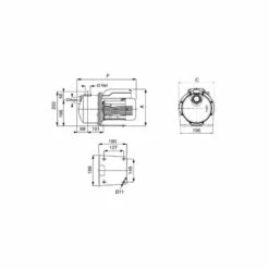 LOWARA Pompe Autoamorçante Pour Eau Claire 0,90 KW - BGM9 Garden -Bosch Soldes Magasin lowara pompe autoamorcante pour eau claire 090 kw bgm9 garden 3
