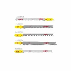 MAFELL Assortiment 18 Lames Scie Sauteuse Bois - 093712