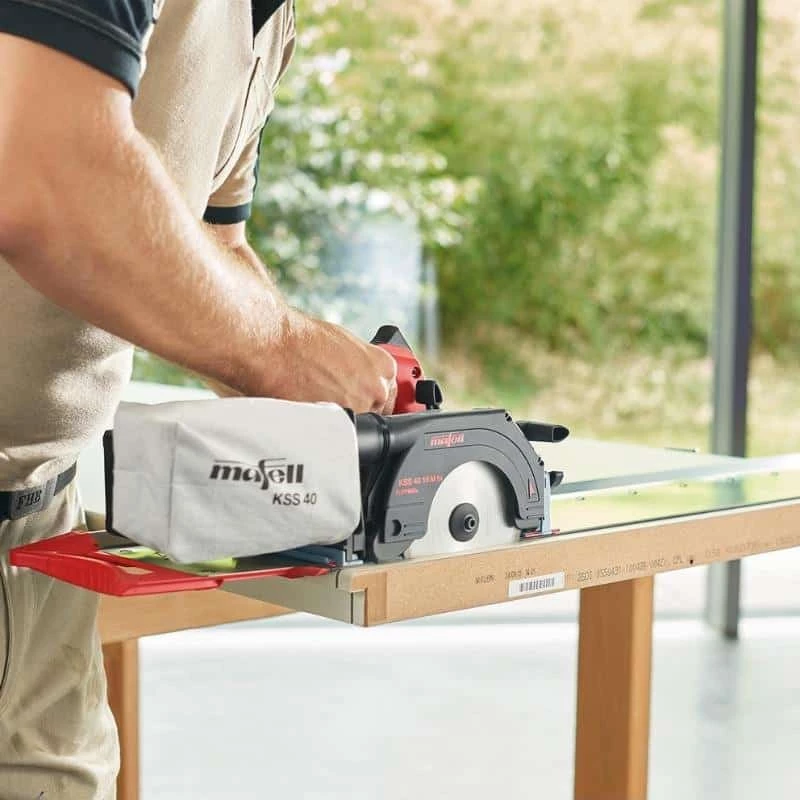 MAFELL Scie Circulaire + Rail KSS40 18V Coffret T-MAX - 91B301 4 MAFELL Scie Circulaire + Rail KSS40 18V Coffret T-MAX - 91B301 – Image 4