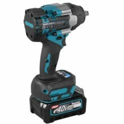 MAKITA Boulonneuse à Choc 1/2'' 760nm 40V Max XGT 2x4Ah- TW007GM201 -Bosch Soldes Magasin makita boulonneuse a choc 12 760nm 40v max xgt 2x4ah tw007gm201 3