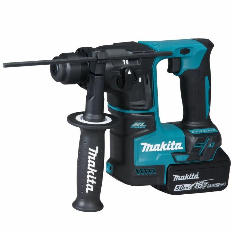 MAKITA Marteau Perforateur SDS-Plus 17mm 1,2j 18V 2x5Ah - DHR171RTJ 1 MAKITA Marteau Perforateur SDS-Plus 17mm 1,2j 18V 2x5Ah - DHR171RTJ