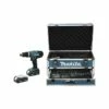 MAKITA Perceuse Visseuse Percu 18V 1.5Ah + 68 Acces. - HP457DWEX4