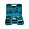 MAKITA Perceuse Visseuse Percu 18V 1.5Ah + 74 Acces. - HP457DWE10