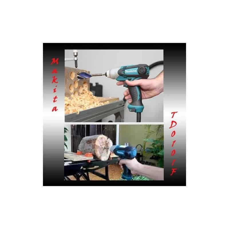 MAKITA Visseuse à Choc 200 W 100 Nm M5 à M14 - TD0101F 3 MAKITA Visseuse à Choc 200 W 100 Nm M5 à M14 - TD0101F – Image 3