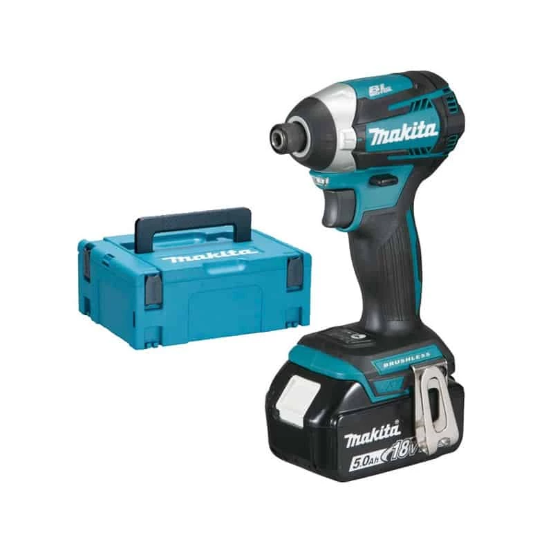 MAKITA Visseuse à Chocs 1/4" 18V 5Ah - DTD154RTJ 2 MAKITA Visseuse à Chocs 1/4" 18V 5Ah - DTD154RTJ – Image 2