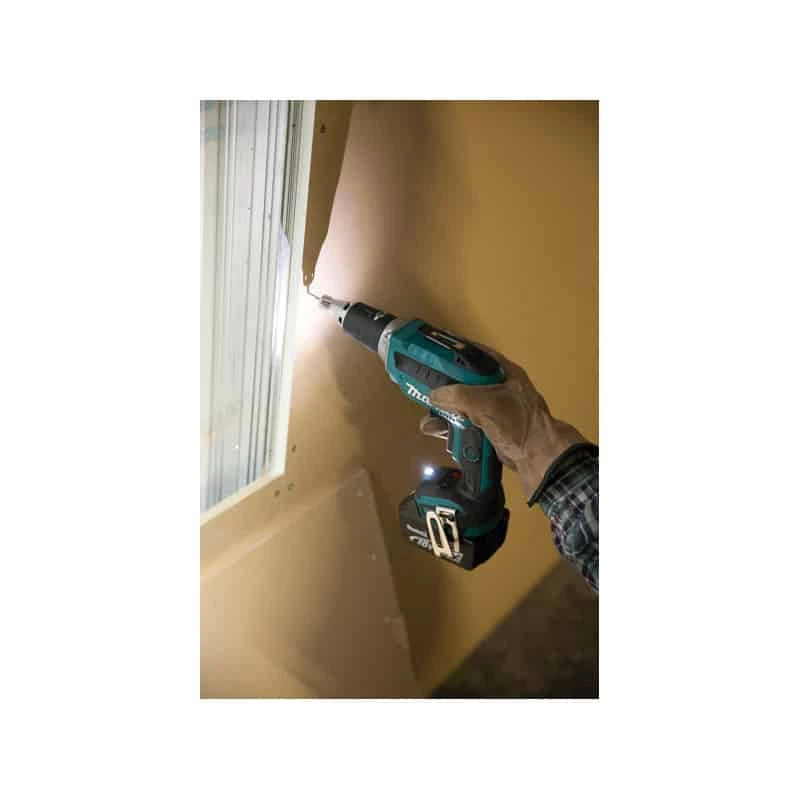 MAKITA Visseuse Placo + Chargeur 18V 5Ah - DFS452TJX2 2 MAKITA Visseuse Placo + Chargeur 18V 5Ah - DFS452TJX2 – Image 2