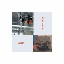 MAX Cloueur Pneumatique à Gaz 105 Joules - GS738C -Bosch Soldes Magasin max cloueur pneumatique a gaz 105 joules gs738c 2