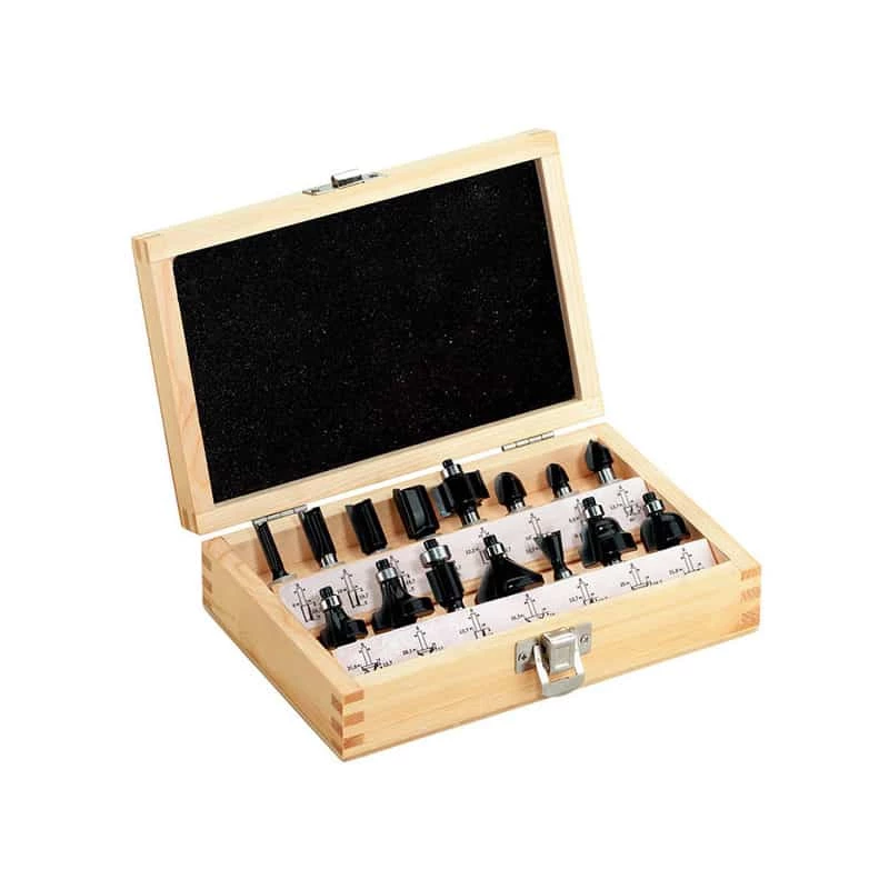 METABO Assortiment De Fraises "SP", 15 Pièces - 631039000 1 METABO Assortiment De Fraises "SP", 15 Pièces - 631039000