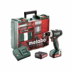 METABO Perceuse Visseuse 12V 2Ah + 64 Acc. PowerMaxx BS12 Set - 601036870