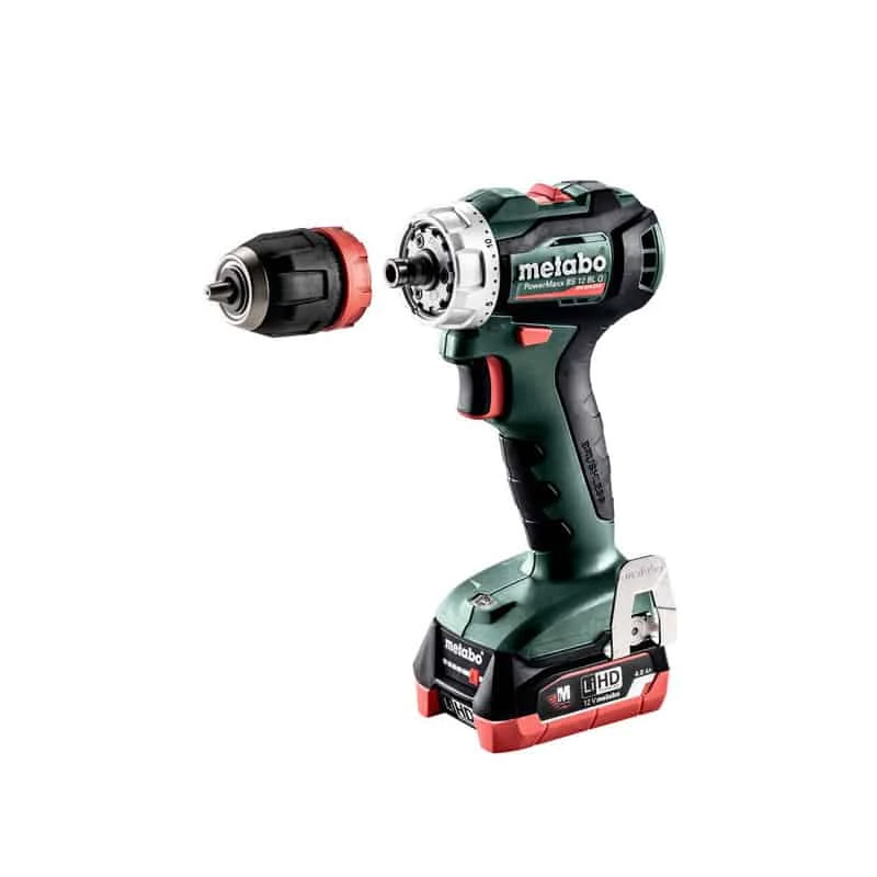 METABO Perceuse Visseuse 12V 4Ah - PowerMaxx BS 12 BL Q - 601039800 1 METABO Perceuse Visseuse 12V 4Ah - PowerMaxx BS 12 BL Q - 601039800