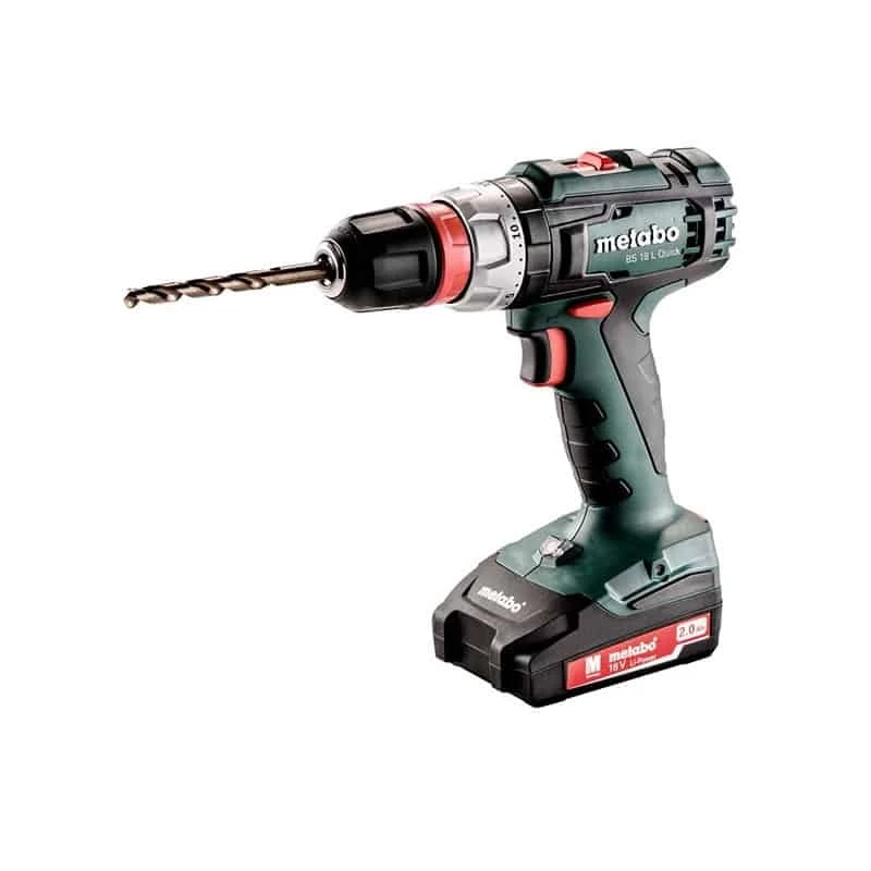 METABO Perceuse Visseuse 50Nm 18V 2.0Ah BS18L Quick - 602320500 1 METABO Perceuse Visseuse 50Nm 18V 2.0Ah BS18L Quick - 602320500