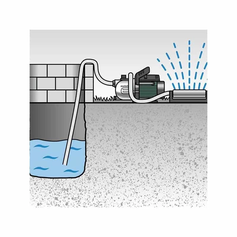 METABO Pompe De Jardin 1100W P4000G - 600964000 2 METABO Pompe De Jardin 1100W P4000G - 600964000 – Image 2