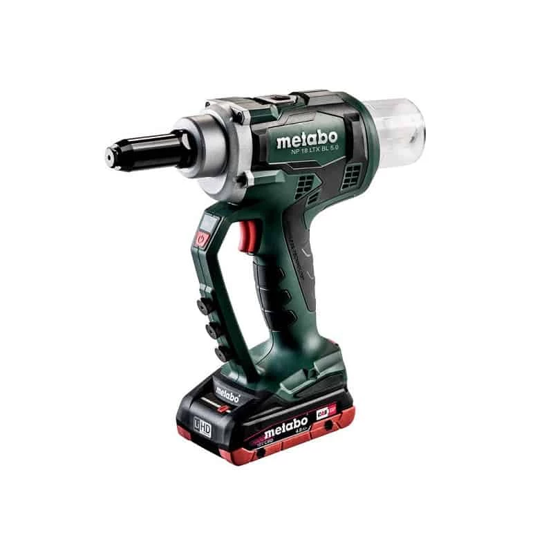 METABO Riveteuse 18V 4Ah NP18LTX BL5.0 - 619002800 1 METABO Riveteuse 18V 4Ah NP18LTX BL5.0 - 619002800
