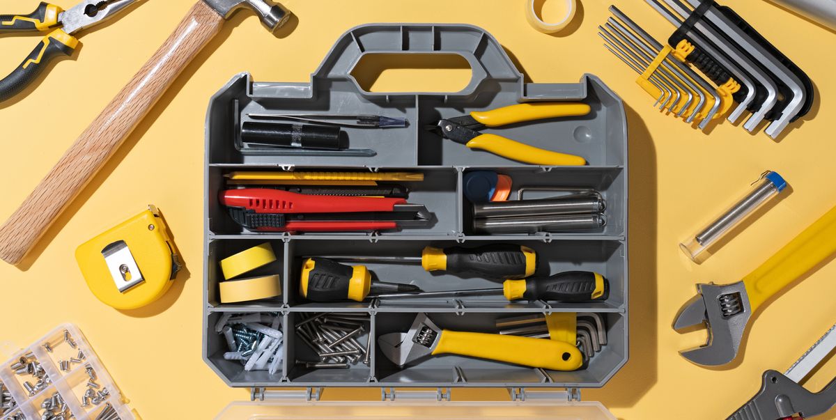 Bosch Soldes Magasin -Bosch Soldes Magasin opened diy toolbox with a collection of tools royalty free image 1701722687
