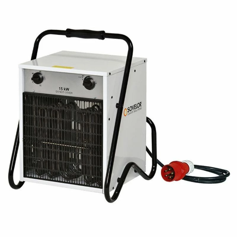 SOVELOR Chauffage électrique Air Pulsé 380V 15Kw - B15C 1 SOVELOR Chauffage électrique Air Pulsé 380V 15Kw - B15C