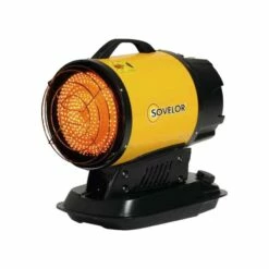 SOVELOR Chauffage Fuel Rayonnant Infrarouge Mobile 17Kw - MINISUN