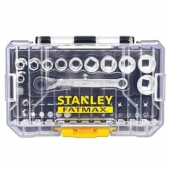STANLEY Coffret 1/4" 37 Pièces Stakbox S FATMAX - FMMT19101-0 -Bosch Soldes Magasin stanley coffret 14 37 pieces stakbox s fatmax fmmt19101 0 5