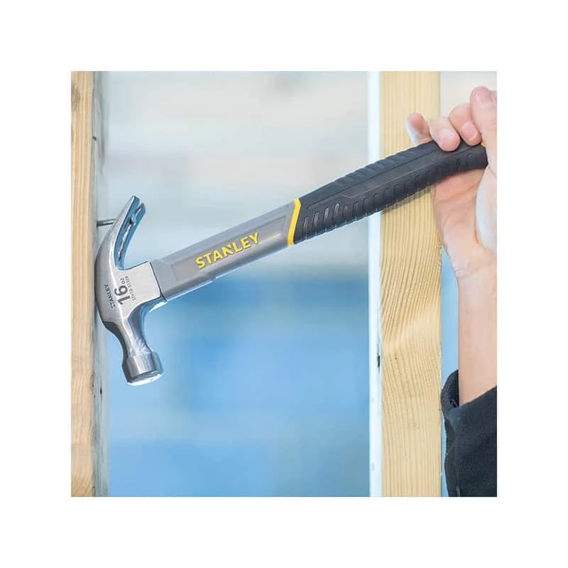 STANLEY Marteau Arrache-clous Manche Fibre De Verre 2 STANLEY Marteau Arrache-clous Manche Fibre De Verre – Image 2