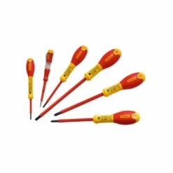 STANLEY Tournevis Isoles 1000v Elec + Pozi + Testeur 6pcs - 0-65-443
