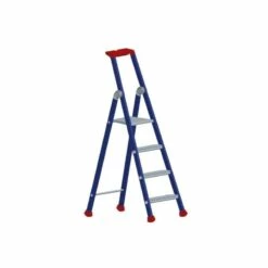 TUBESCA Marchepied Escabeau Alu Laqué 4 Marches - 02375704