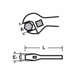 VIRAX Clé à Molette Grande Ouverture - 017050 -Bosch Soldes Magasin virax cle a molette grande ouverture 017050 2